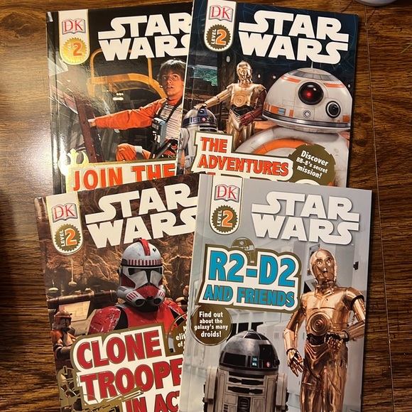 Star Wars Level 2 Reading Books, Set of 4 - Picture 2 of 2